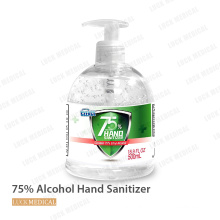 75% de álcool desinfetante para desinfectador de mão Gel de desinfecção manual